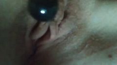My colleague's wife – close-up pussy orgasm