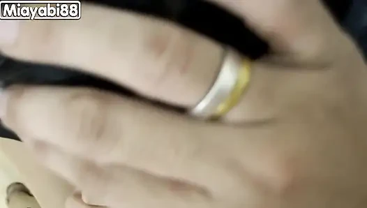 Boss creampied fuck his Sexy Asian teen secretary in office after workday