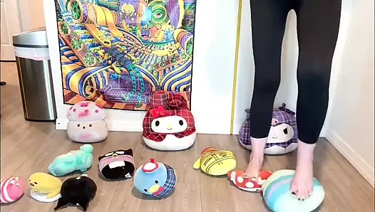 Plushie Stomp - Size 16 Feet Stomping Stuffed Toy Collection