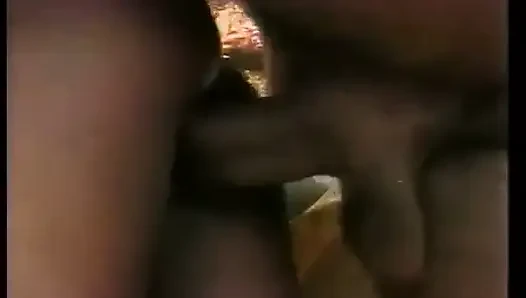 Young ebony nympho Chocolate is happy to get to know better with giant dong of legedary stud Mr. 18 Inch
