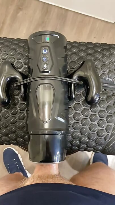 Big Stroker Toy Makes Me Cum Four Times! POV Demo