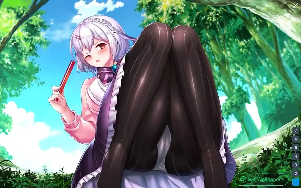 Fond d’écran de Waifu en direct - partie 20 - Sexy Wizzard par Loveskysan
