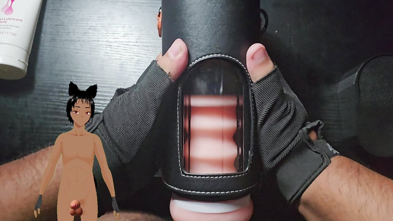 Using an automatic Male masturbator that is someone else is gonna use.