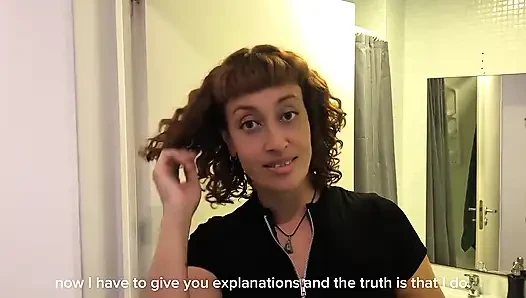 Анальный секс в ванной дома с пасынком