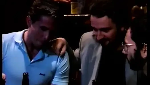 Girls alone in a bar get fucked by some horny guys