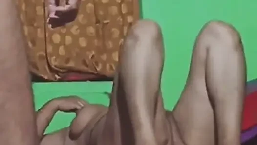Sexy Indian girl from Bangladesh gets fucked hard in a wild threesome by her two young stepbrothers.