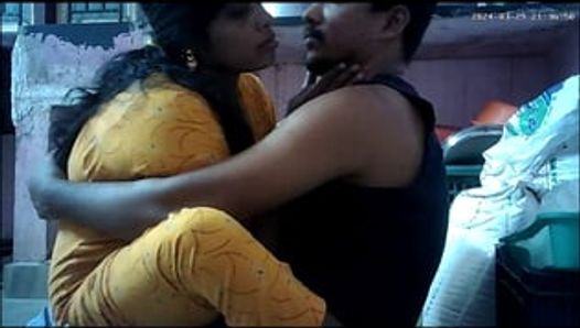 Indian village house wife hot kissing ass