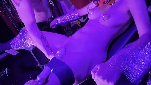 Sexy Pet Finger Fucked in the bondage chair