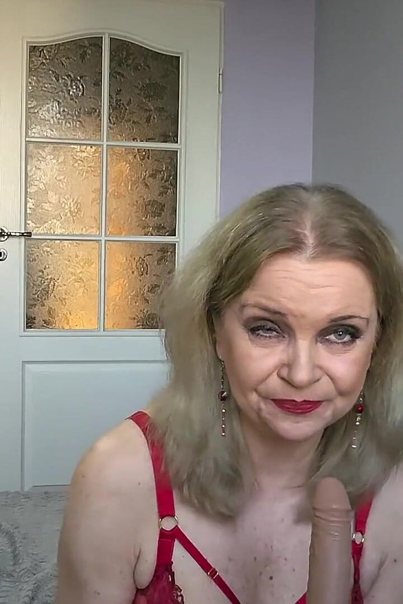 Private Show In Red Lingerie Set