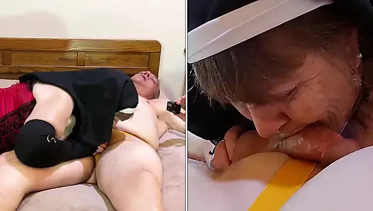 GILF Mary Carmen: Superior Nun Cock Sucker 82723fap