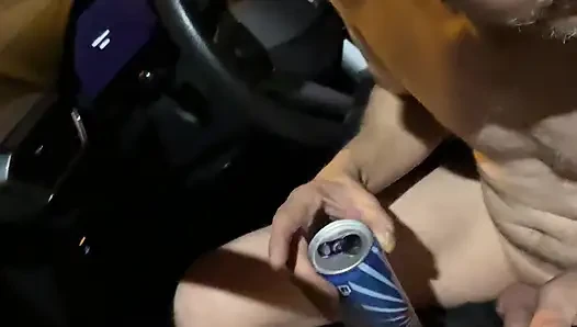 Otoparkta çıplak