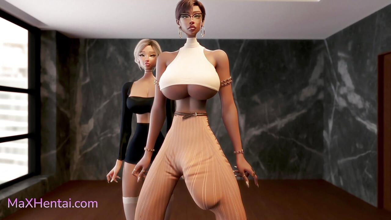 Primul Casting Devine un Parteneriat Sălbatic în Trei PT.1 (3D Futa Anime)
