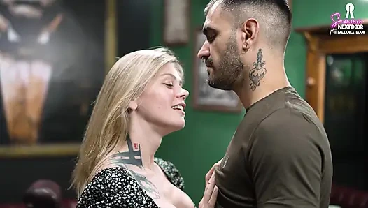 I fuck the barber because I don't have money to pay for the cut