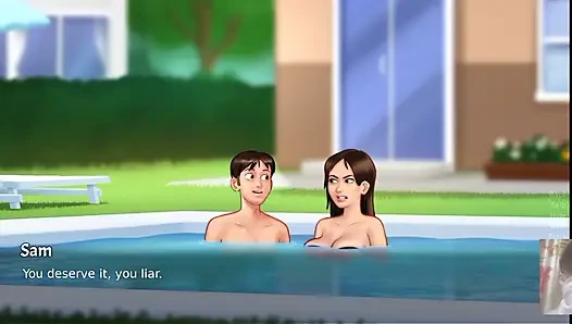 "NO MERCY: Fucking My Hot Stepsister in the Pool Until She Can't Walk"