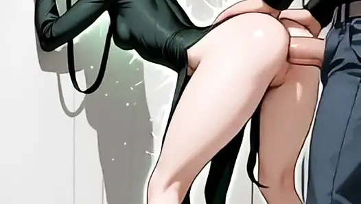 Hentai anime - tatsumaki will schwanz drinnen und melken in ihre muschi