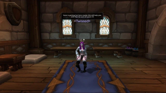Synsaria Nightelf Slut & Faptoy Dancer