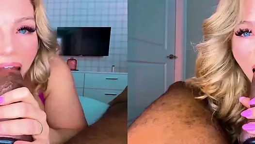 VR 3D - milf mit großen möpsen lutscht und fickt bbc