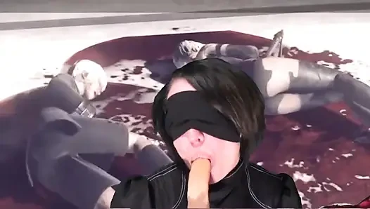 Blowjob and JOI from Automata