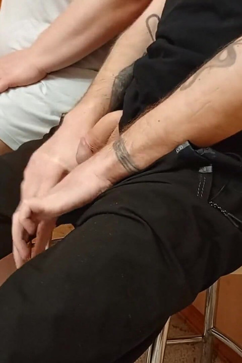 Manual Stimulation of My Penis From a Fat MILF