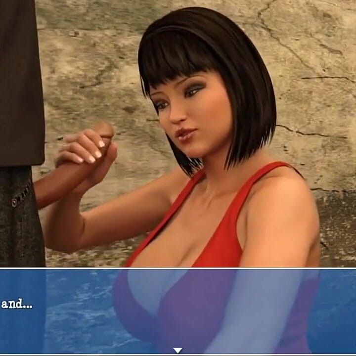 Lily of the valley: a married wife is sucking a cock in a public toilet ep 27