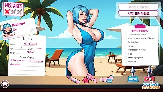 Ep7: Futa Zone: Lewd Control - Sarah Argo Spotlight in Day 7 Gameplay