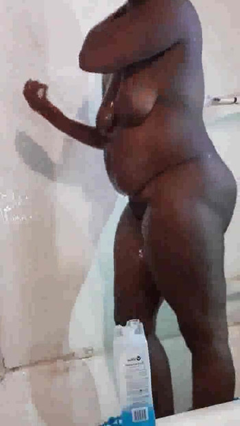 Must-see moment from "Thot in Texas - Ebony BBW Shower"