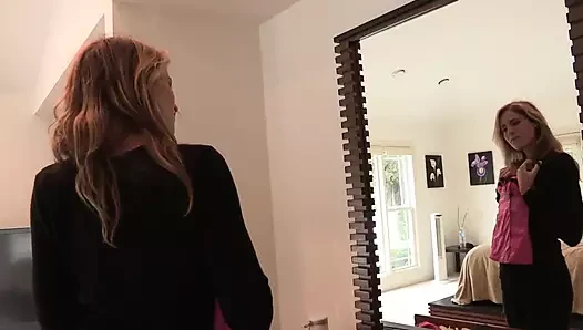 Dana Vespoli ve Kara Price sahip azgın lezbiyenler