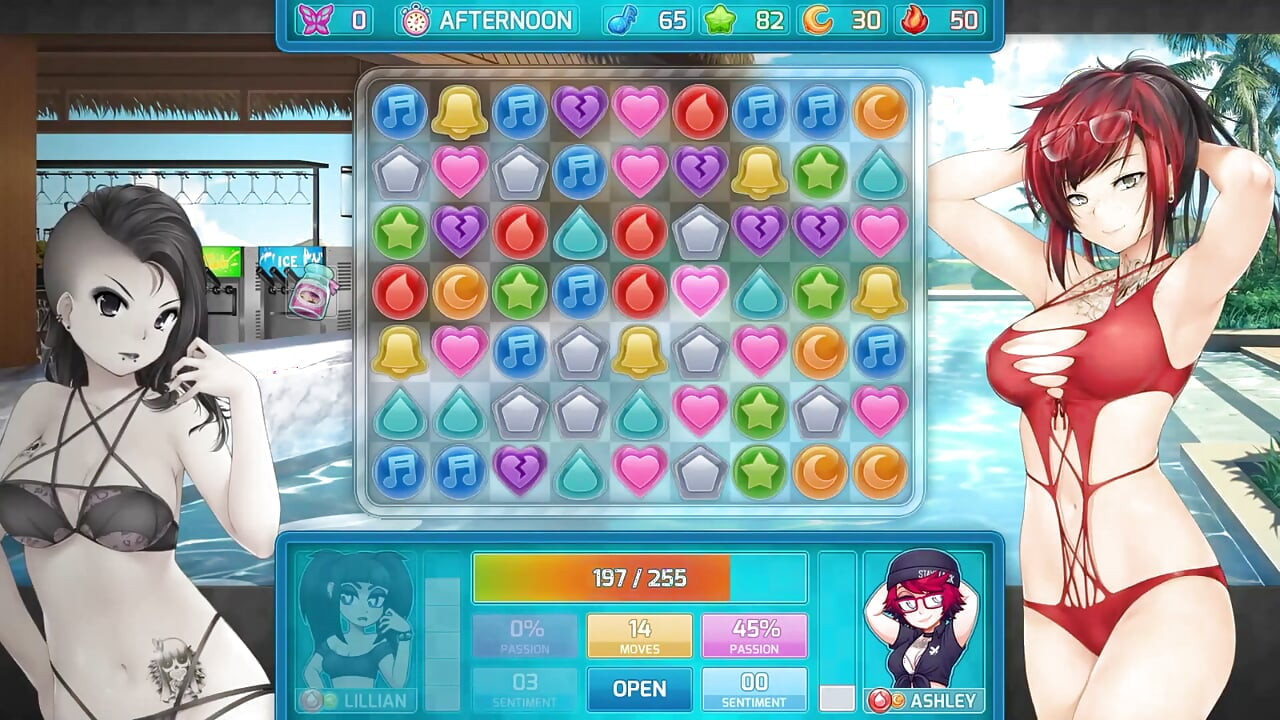 Huniepop 2 - Double Date - Part 5 Sexy Model Babes by Loveskysan