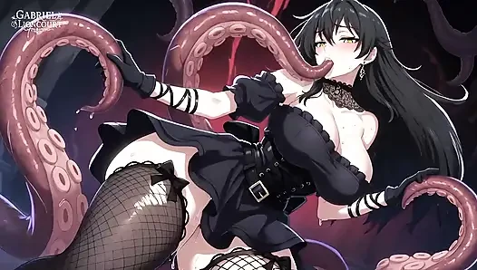 The "Thousand" Monster and Goth Girls 1  - Dark Hentai Fantasy