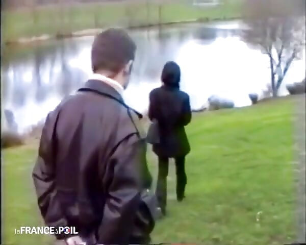 He Docks a Walker at the Edge of a Pond and Ends up Fucking Her!