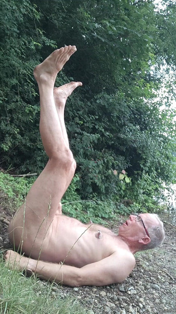 The slave pisses over his face and in his face.