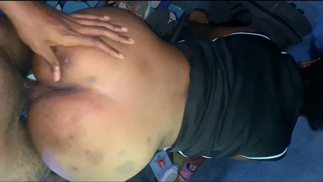 Stepmom squirts on stepson’s huge dick