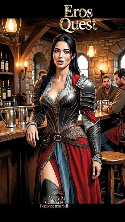 ErosQuest - Arya the Mercenary - Solitary Pleasures in a Room - AI Content (New Version)
