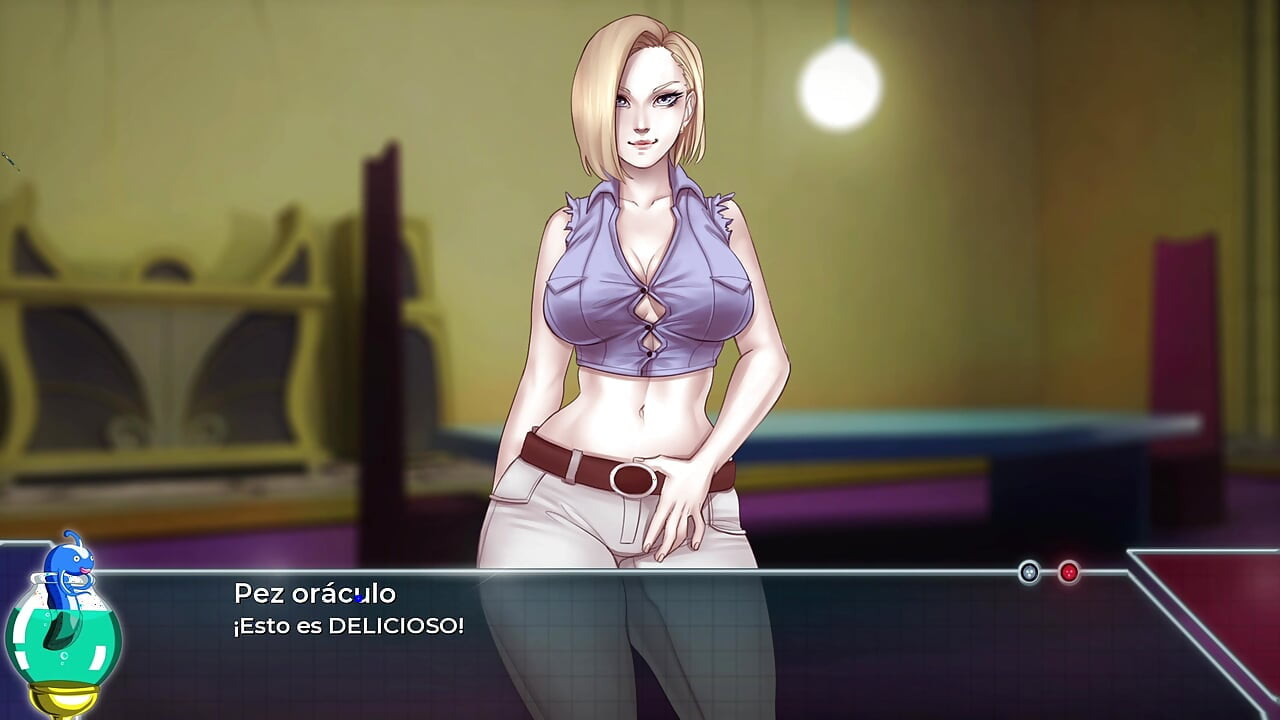 Divine Adventure - Android 18 Riding and Playing with our Cock