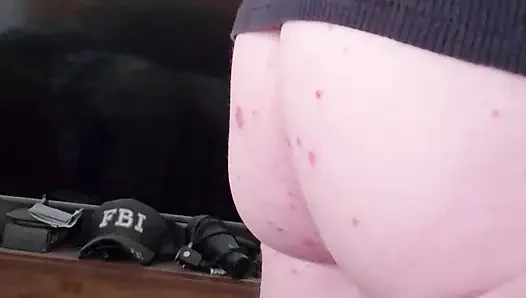 CAUGHT ROOMMATE DRINKING W MASSAVE BONER