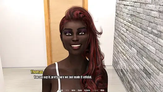 Büyükannenin evi: ateşli zenci kızla açık bir ilişkide bölüm 60