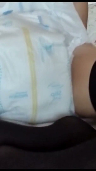 Sissy Plugged And Diaper Changed | Clip 1