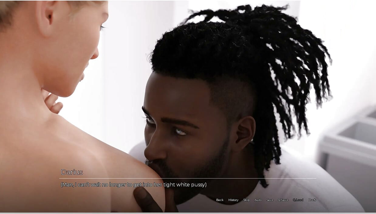 The Spellbook -gameplay - Roleplay - Aria with Darius - Girlfriend Fucks BBC em Club Bathroom