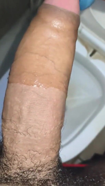 Jerking 1st time with my sex toy | Clip 1