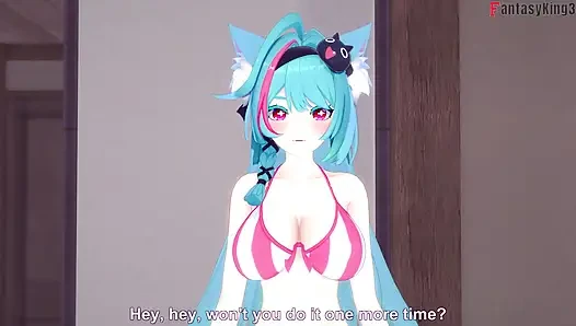 Mint asks me for shelter and we end up fucking - Neverness to everness (NTE)