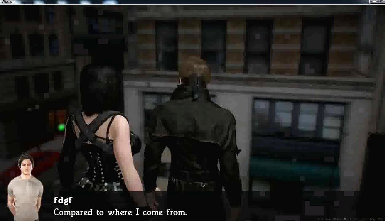 The city of Women-Skinny beautiful teen