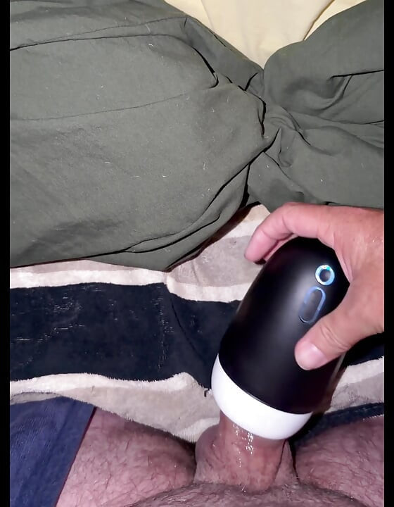 2 loads cum lube blowjob toy stroker