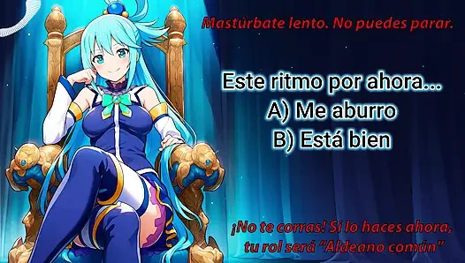 İspanyol sesli 31 talimatı. Mastürbasyon yaparken kahraman testini al! Bir savaşçı, bir büyücü, bir ninja olacak mısın...?