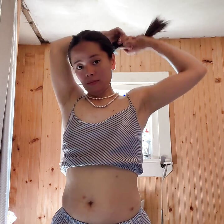 POV Hana in Shower Time
