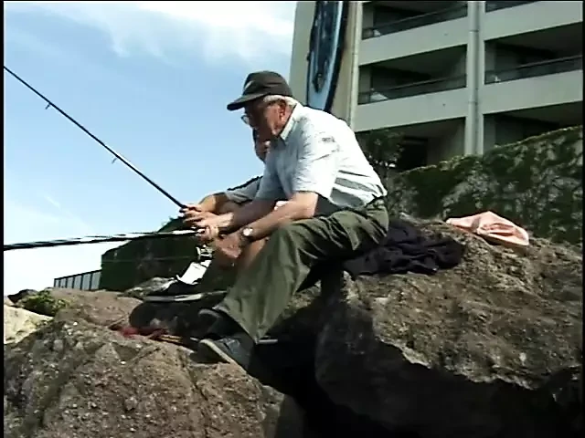 Blond slut gets pounded outdoors