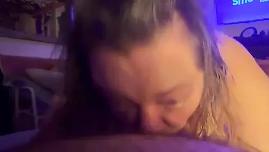 Часть 2: - Медведь Lanista и Kitty с ее навыками минета и выстрел со спермой в рот!