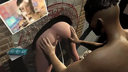 Triple Reverse Glory Hole Party