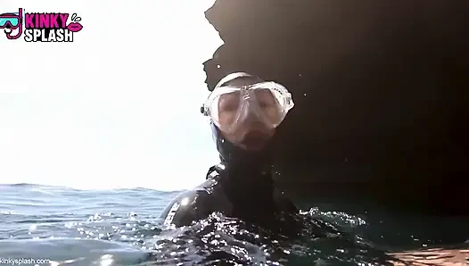 Freediving fetisch Fantasy Flossen, Klaffen & Unterwasserkontrolle