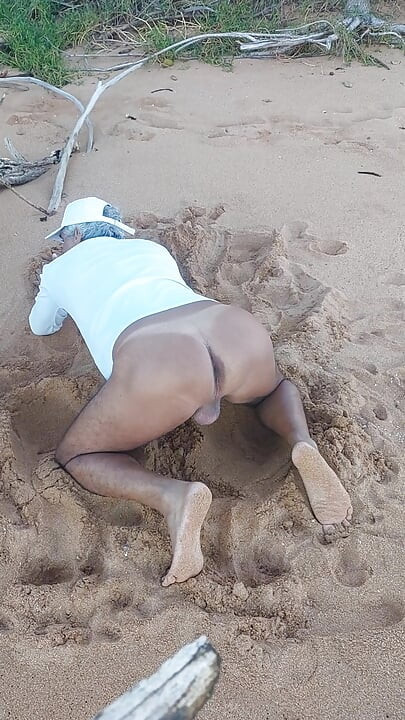 Ladysilva on the beach my hot tanned ass
