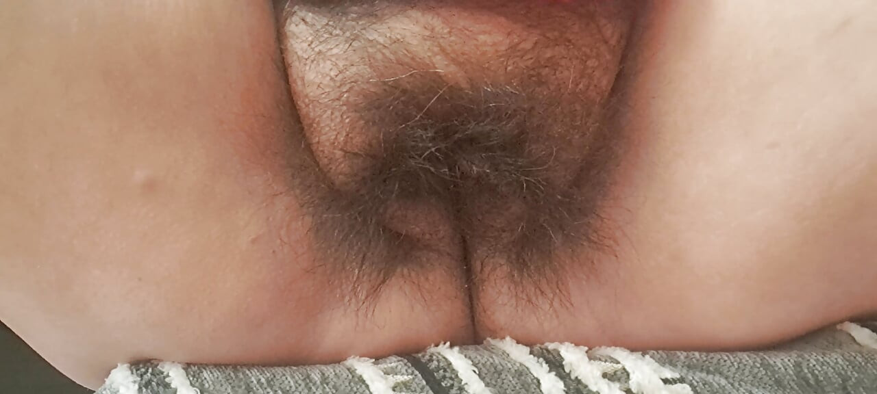 discreetly waiting for the gynecologist without panties, very wet for him to open up